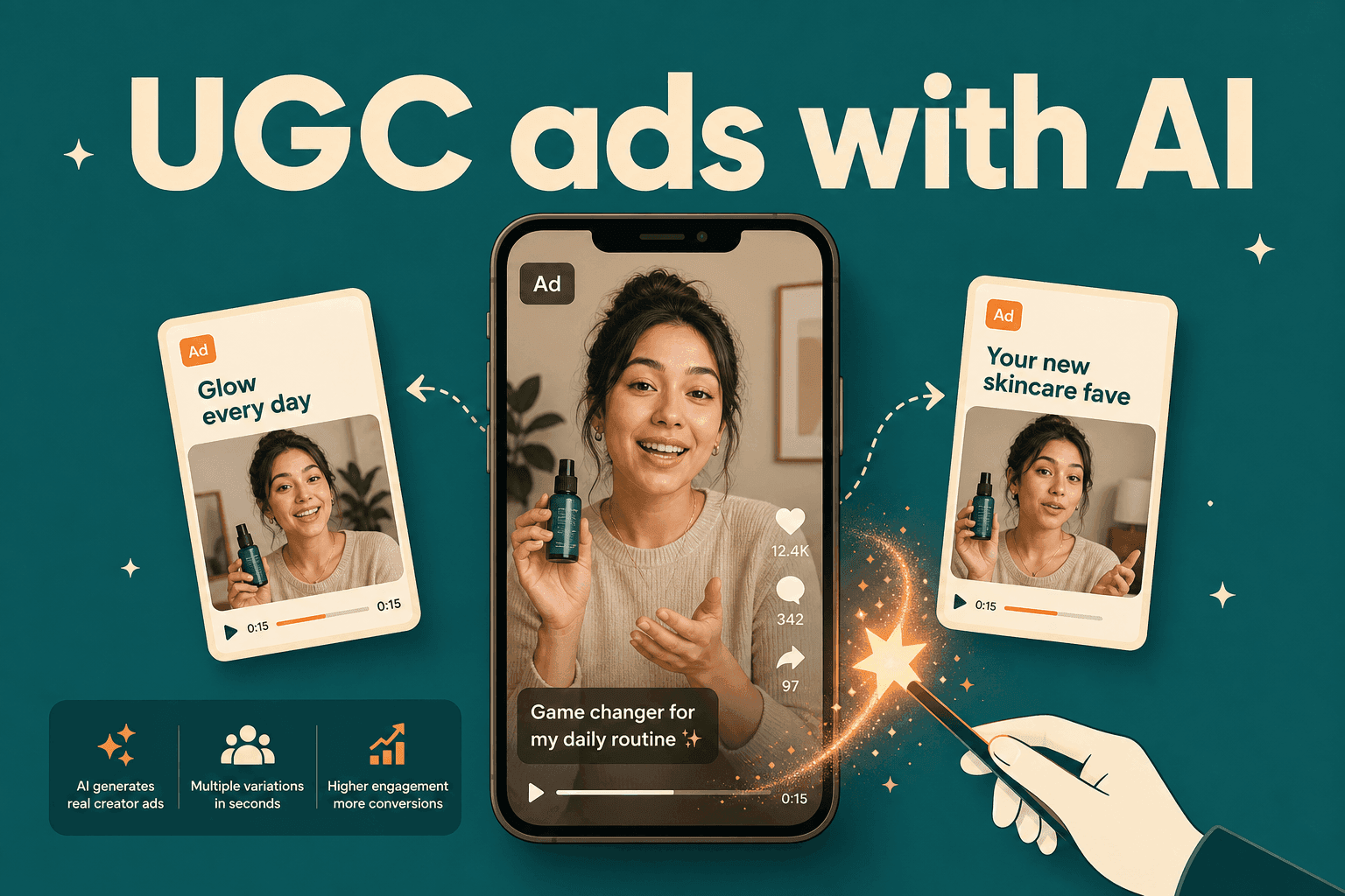 UGC ads with AI