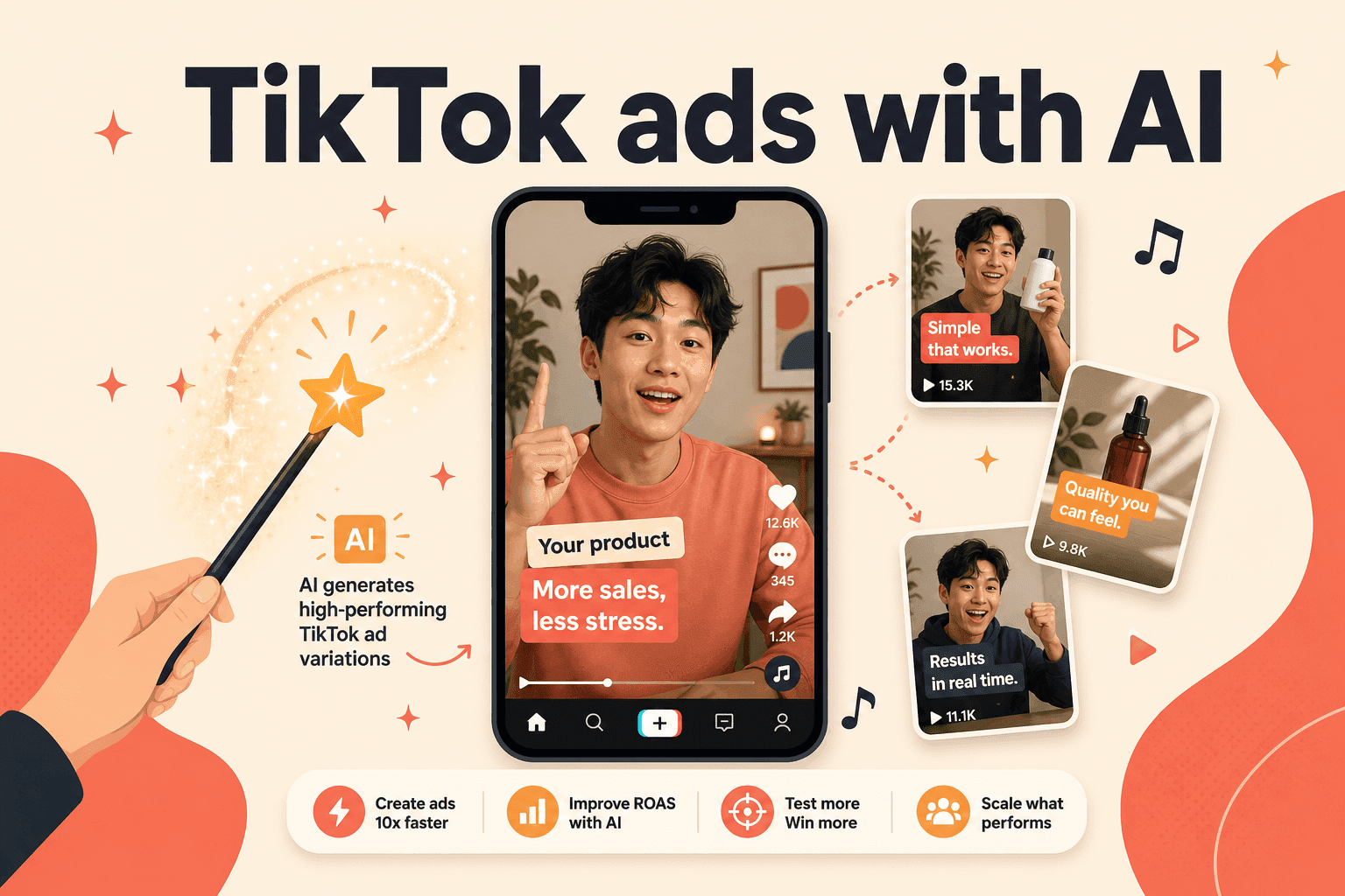 TikTok ads with AI
